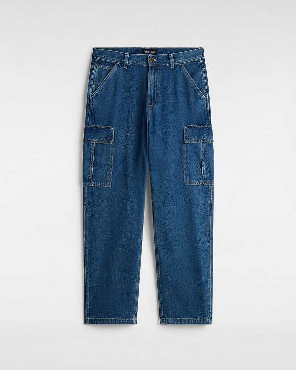 Blue Vans Service Cargo Loose Men Pants | VN3754928