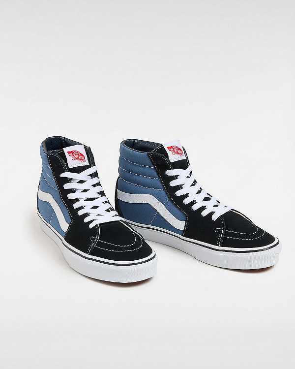 Blue Vans Sk8-Hi Men Sneakers | VN0649738