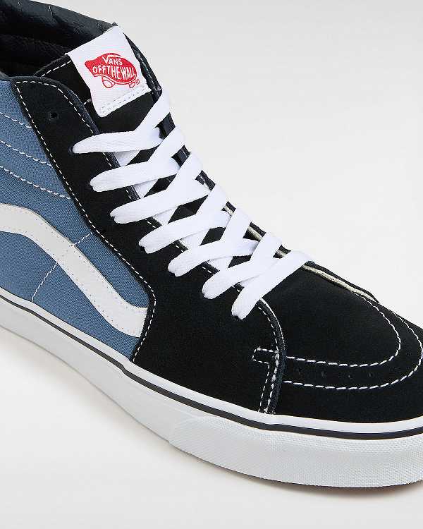 Blue Vans Sk8-Hi Men Sneakers | VN0649738