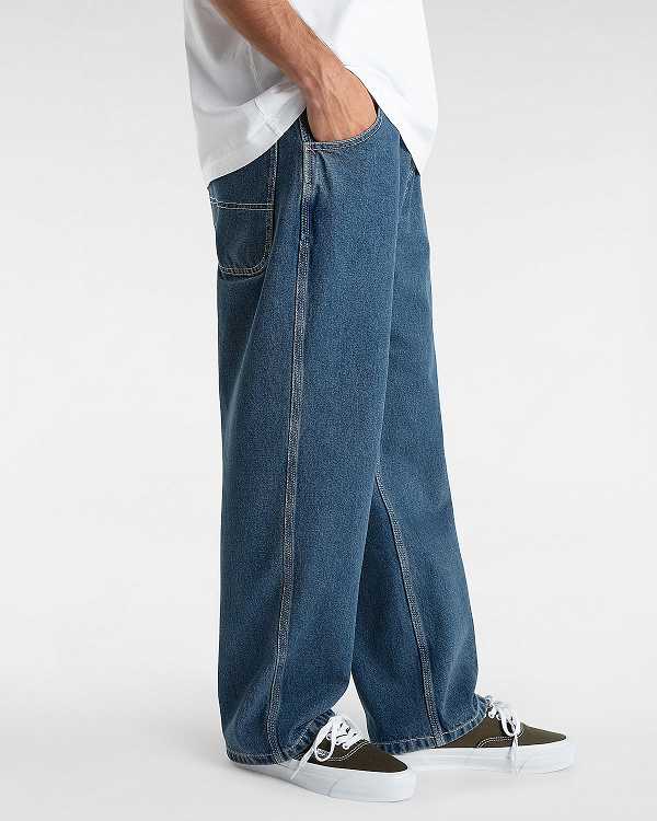 Blue Vans Skate Check-5 Loose Men Pants | VN4069237