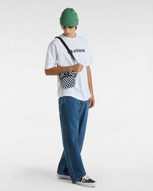 Blue Vans Skate Check-5 Loose Men Pants | VN4069237