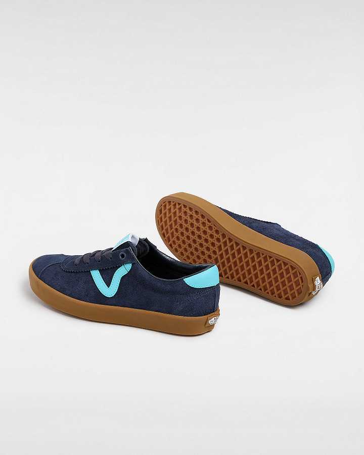Blue Vans Sport Low Men Sneakers | VN7634819