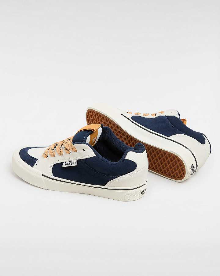 Blue / White Vans Chukka Push Men Sneakers | VN8719026