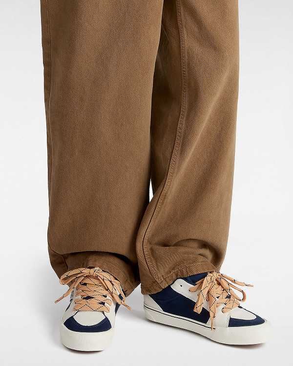 Blue / White Vans Chukka Push Men Sneakers | VN8719026