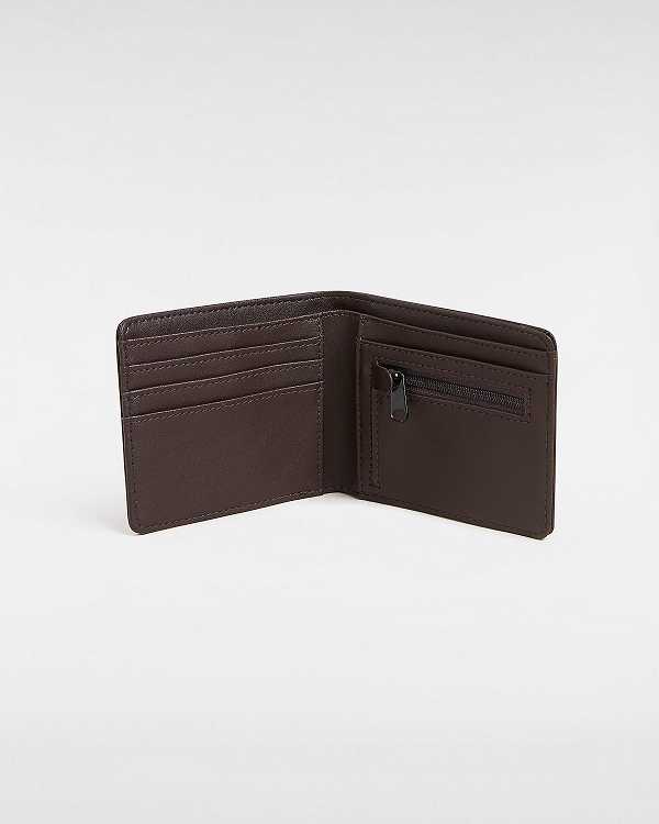 Brown Vans Drop V Unisex Wallet | VN3240189