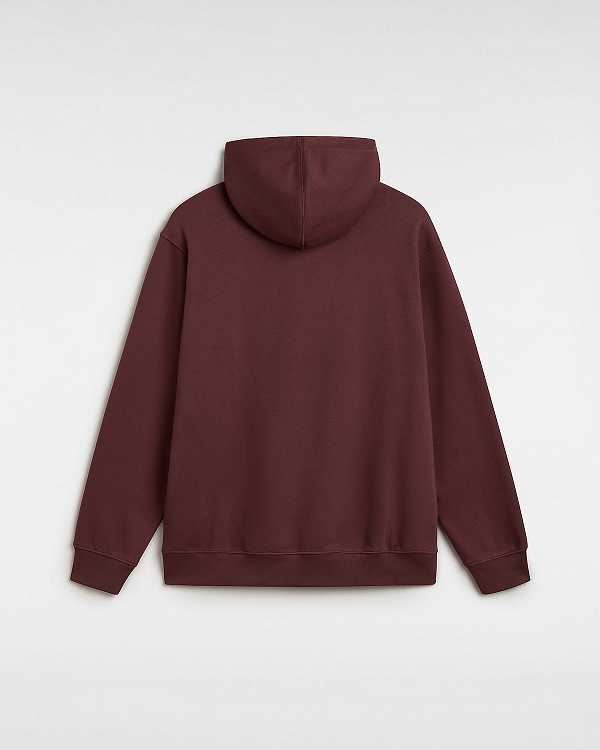 Brown Vans Extra Strength Loose Men Hoodie | VN2089573