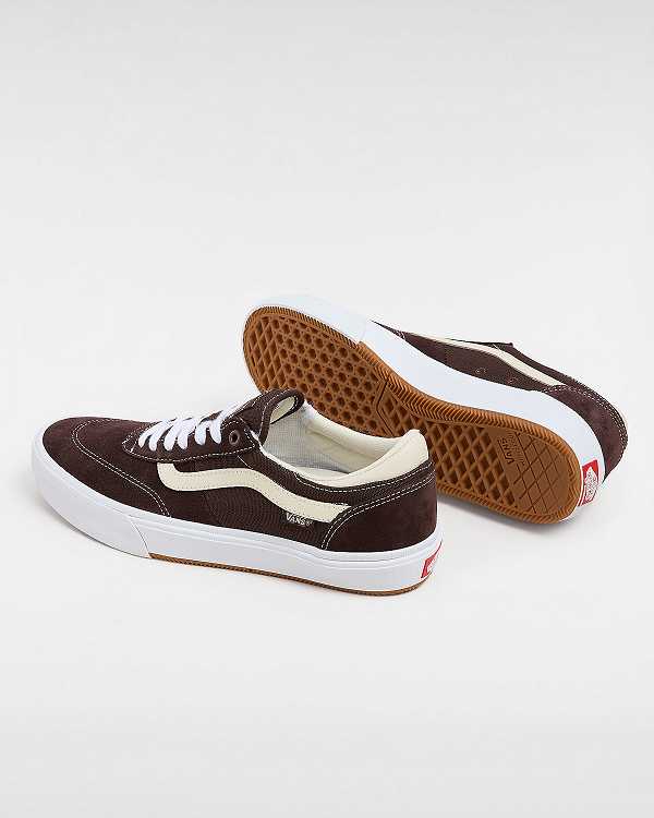 Brown Vans Gilbert Crockett Women Skate Shoes | VN1758293