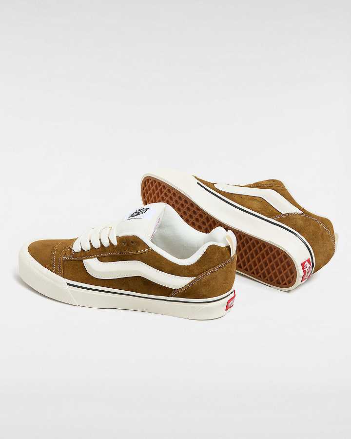 Brown Vans Knu Skool Men Sneakers | VN9502816