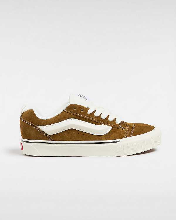 Brown Vans Knu Skool Men Sneakers | VN9502816
