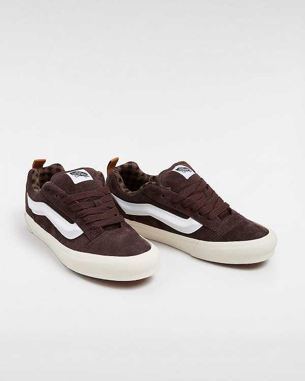 Brown Vans Knu Skool Women Sneakers | VN0321678