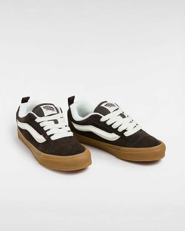 Brown Vans Knu Skool Women Sneakers | VN9230851