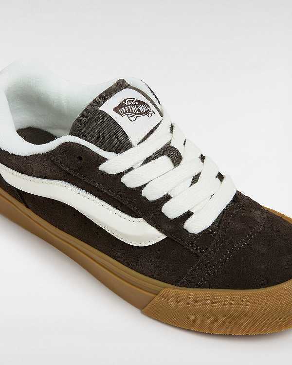 Brown Vans Knu Skool Women Sneakers | VN9230851