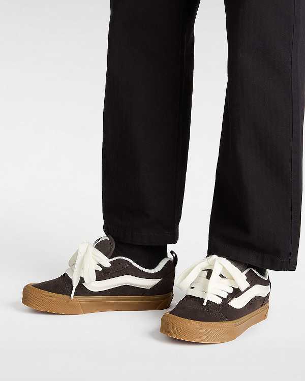 Brown Vans Knu Skool Women Sneakers | VN9230851