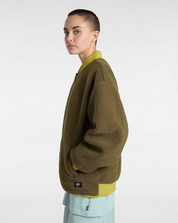 Brown Vans Lakehouse Zip Women Jacket | VN8627491