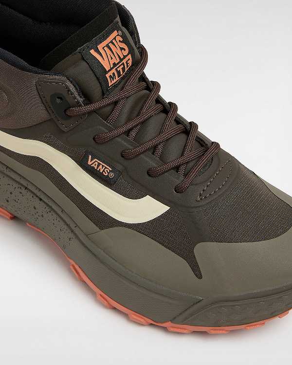 Brown Vans MTE Crosspath Mid Women Sneakers | VN2067598