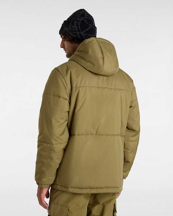 Brown Vans MTE Norris Men Puffer Jacket | VN0839162