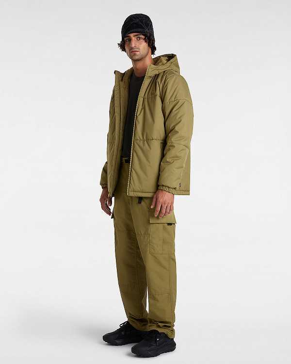 Brown Vans MTE Norris Men Puffer Jacket | VN0839162