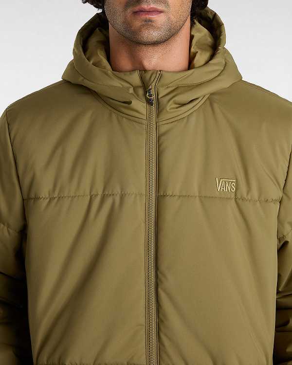 Brown Vans MTE Norris Men Puffer Jacket | VN0839162