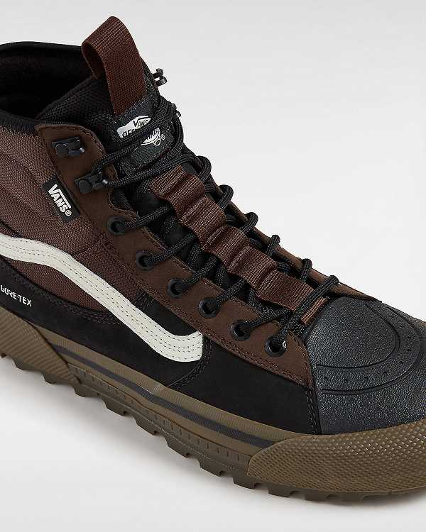 Brown Vans MTE Sk8-Hi Men Gore-tex Shoes | VN0957648