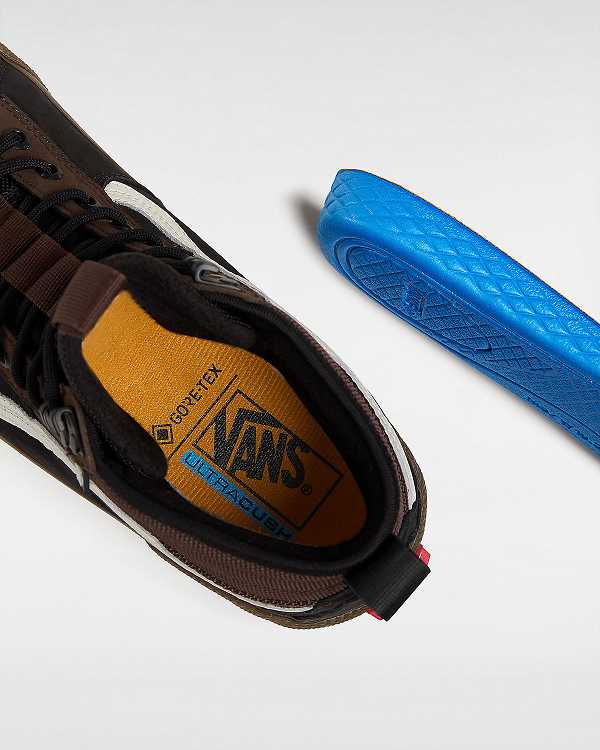 Brown Vans MTE Sk8-Hi Women Gore-tex Shoes | VN3406879