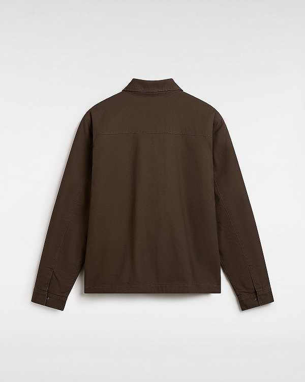 Brown Vans McAvoy Insulated Station Men Jacket | VN3470895