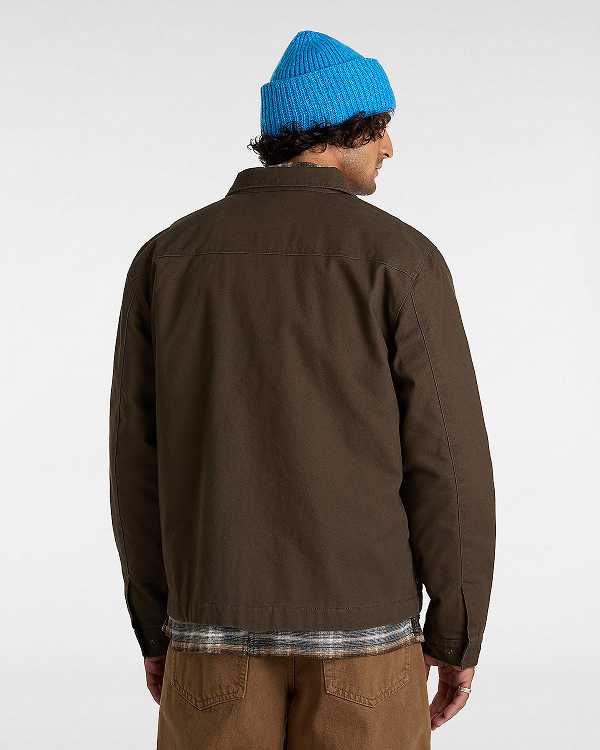 Brown Vans McAvoy Insulated Station Men Jacket | VN3470895