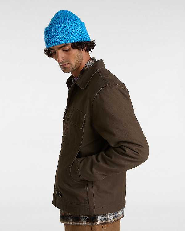 Brown Vans McAvoy Insulated Station Men Jacket | VN3470895