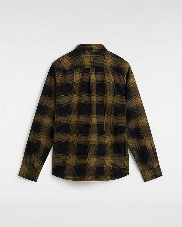 Brown Vans Monterey Men Shirts | VN1960742