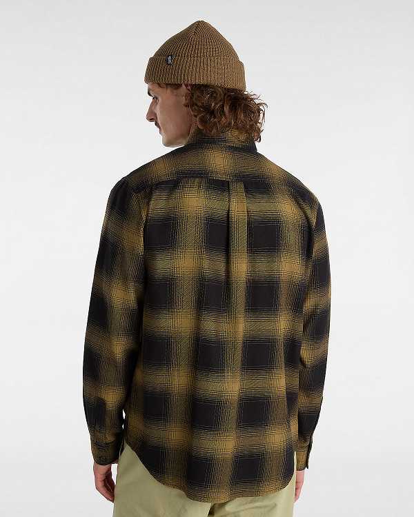 Brown Vans Monterey Men Shirts | VN1960742