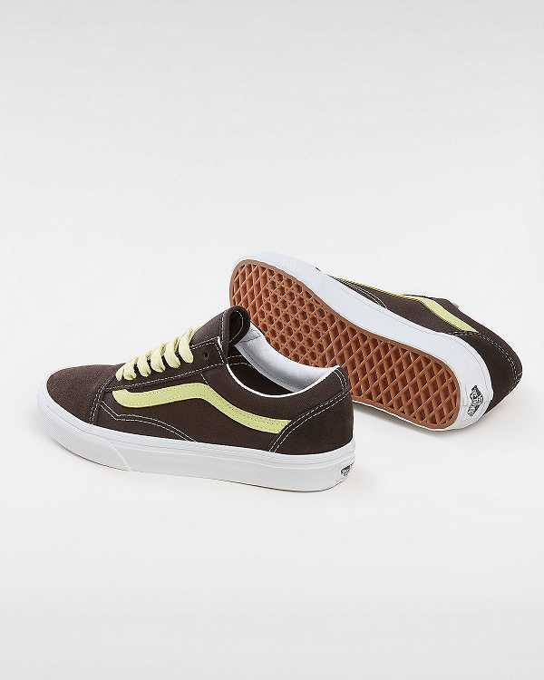 Brown Vans Old Skool Men Sneakers | VN1307496