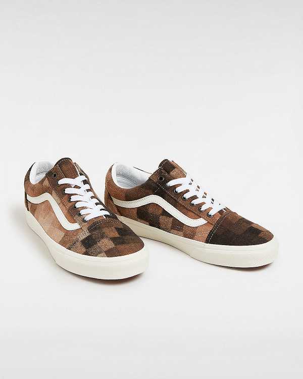 Brown Vans Old Skool Men Sneakers | VN4578396
