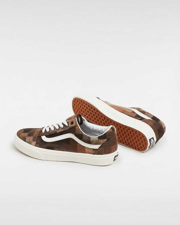 Brown Vans Old Skool Men Sneakers | VN4578396