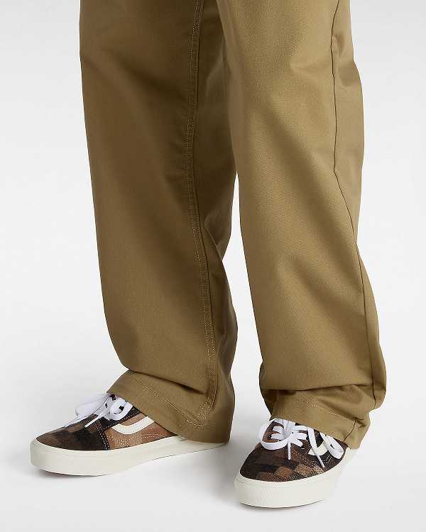 Brown Vans Old Skool Men Sneakers | VN4578396