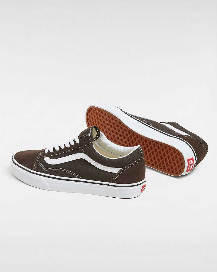 Brown Vans Old Skool Men Sneakers | VN8530947