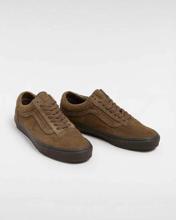 Brown Vans Old Skool Women Sneakers | VN0294631