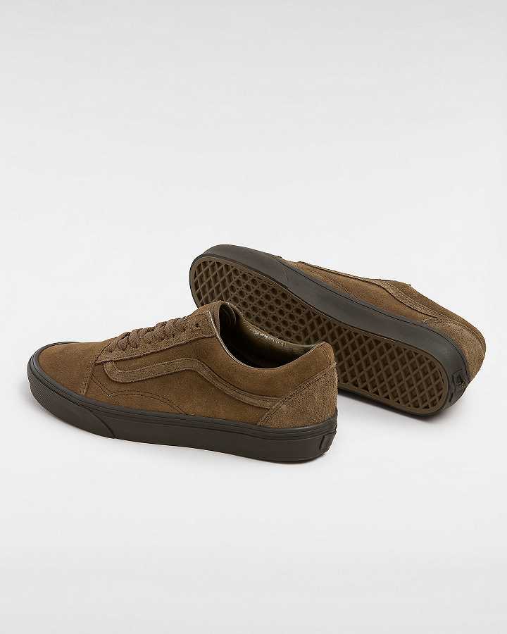 Brown Vans Old Skool Women Sneakers | VN0294631