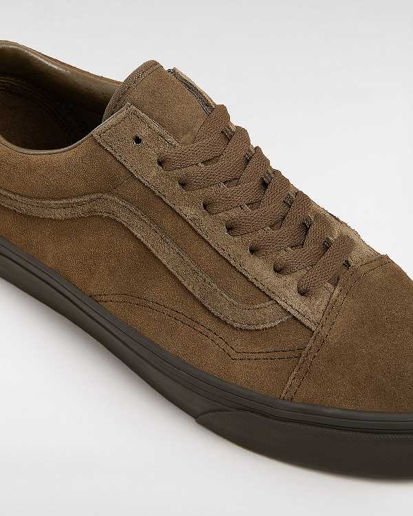 Brown Vans Old Skool Women Sneakers | VN0294631