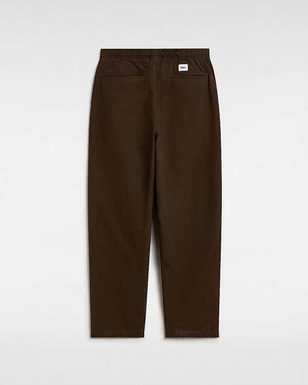Brown Vans Premium Easy Trouser Men Pants | VN7105634