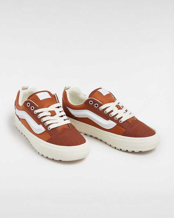 Brown Vans Premium Knu Skool MTE-1 Women Sneakers | VN6049137