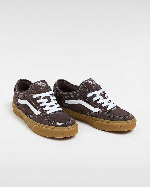 Brown Vans Rowley Classic Men Sneakers | VN4215937