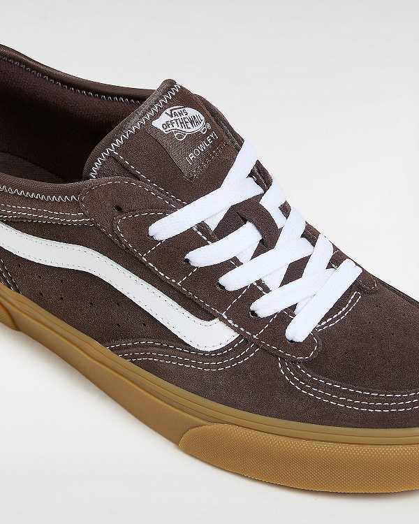 Brown Vans Rowley Classic Men Sneakers | VN4215937