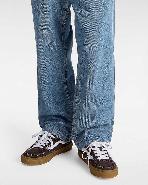 Brown Vans Rowley Classic Men Sneakers | VN4215937