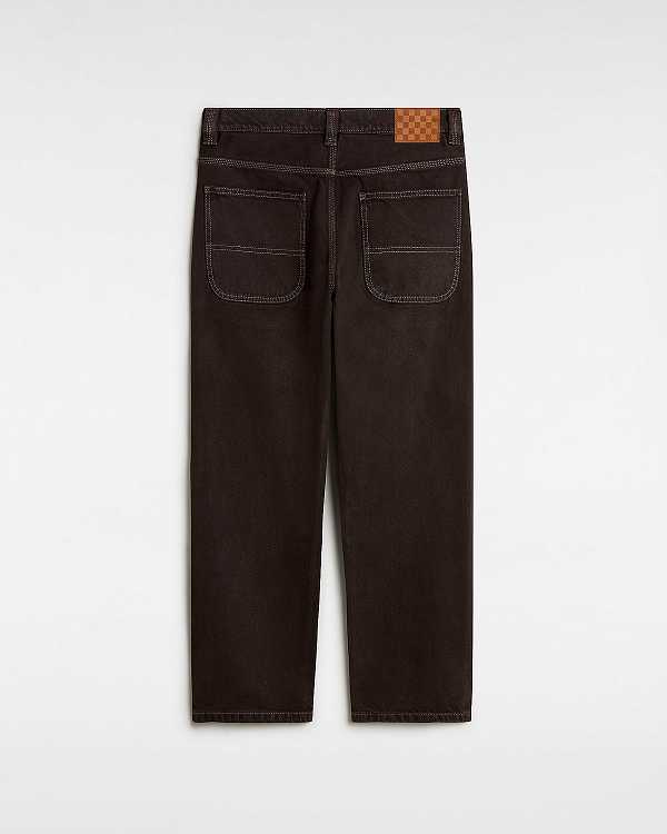 Brown Vans Skate Check-5 Loose Men Pants | VN6924701