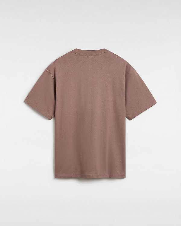 Brown Vans Skate Star Women T Shirts | VN8539140