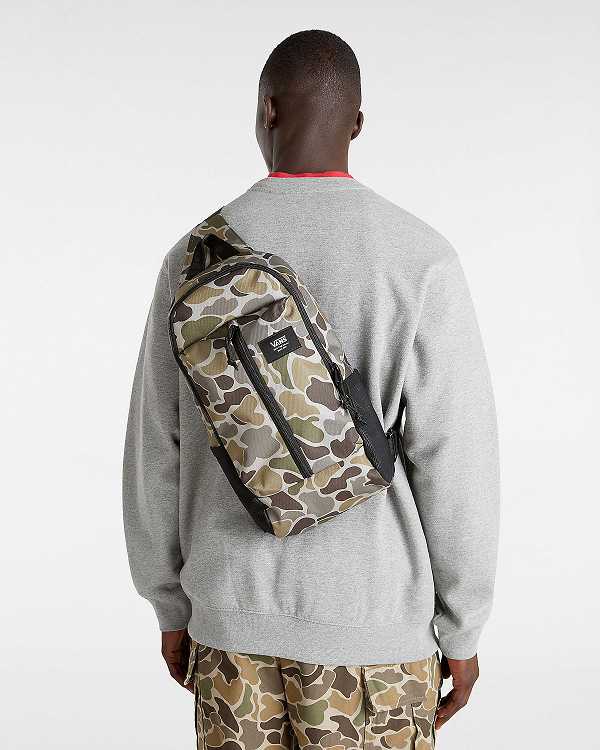 Brown Vans Warp Unisex Crossbody Bag | VN9685143