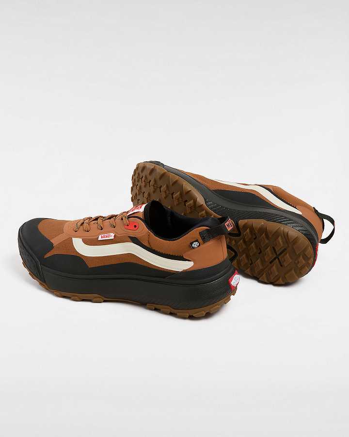 Brown / Orange Vans MTE Crosspath Men Sneakers | VN4862571