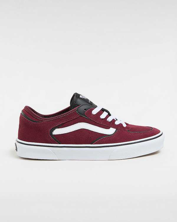 Burgundy Vans Rowley Classic Women Sneakers | VN9716083