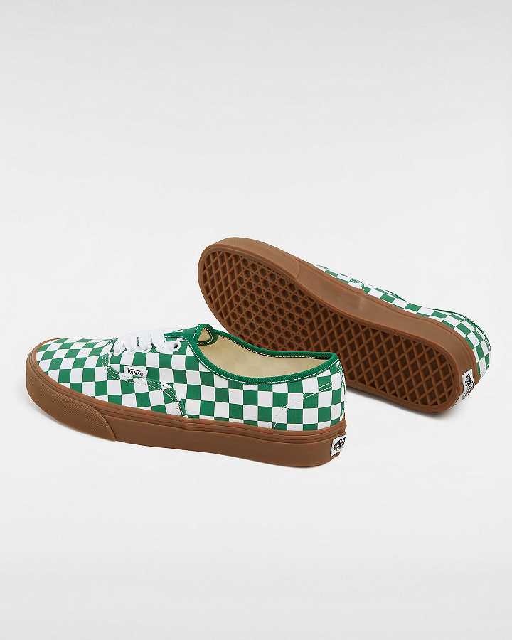 Green Vans Authentic Women Sneakers | VN7806439