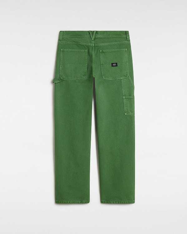 Green Vans Carpenter Men Pants | VN8045631