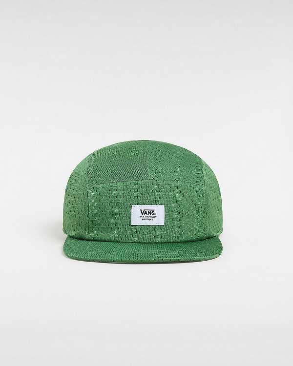 Green Vans Easy Patch Camper Unisex Hats | VN4139287